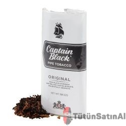 Captain Black Original İthal Pipo Tütünü – Black Cavendish Harmanı ile Düşük Dil Isırması ve Tutarlı Yanma tütün ürün görseli