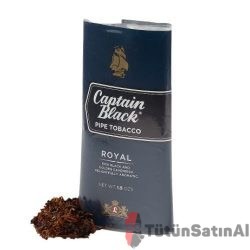 Captain Black Royal (Mavi) Pipo Tütünü – Aromatic Cavendish Harmanı ile Düşük Dil Isırması tütün ürün görseli