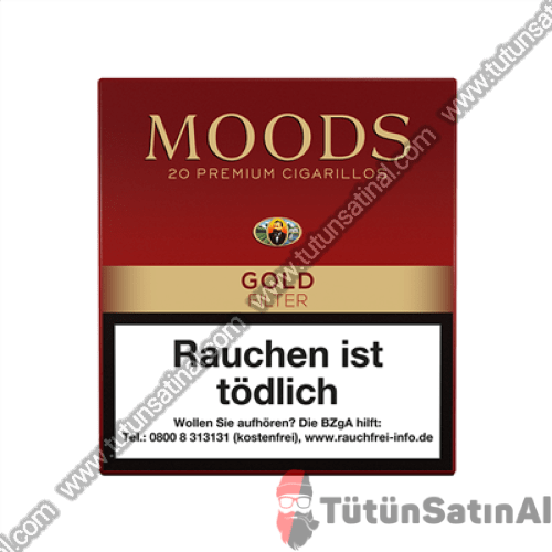 Dannemann Moods Gold Filter 20’li İthal Paket Sigarillo 1 Dannemann Moods Gold Filter 20’li İthal Paket Sigarillo