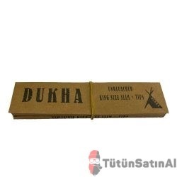 Dukha King Size Slim Organic Zıvanalı Tane + Tips
