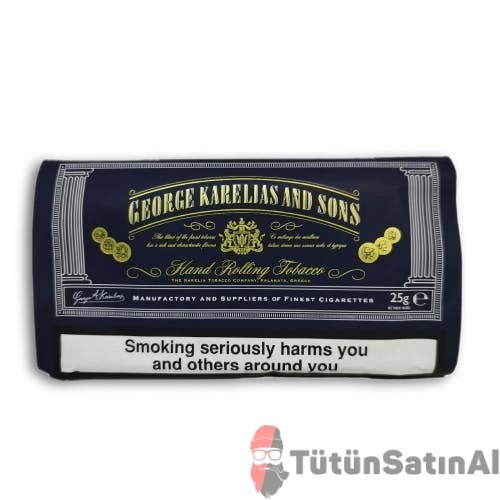 George Karelias and Sons Mavi Tütün – 25gr 1 George Karelias and Sons Mavi Tütün – 25gr