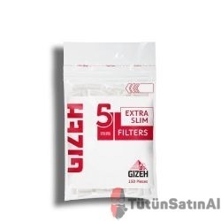 Gizeh Extra Slim 5.3 mm Poşet Filtre