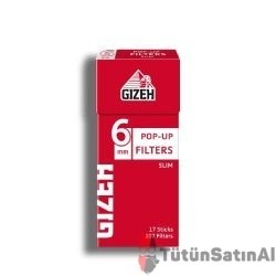 Gizeh Pop-Up 6 mm Kutu Filtre Tane