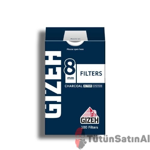 Gizeh Pop-Up 8mm Kömürlü Kutu Filtre 1 Gizeh Pop-Up 8mm Kömürlü Kutu Filtre