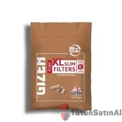 Gizeh Pure XL Slim Organic 6 mm Poşet Filtre Tane