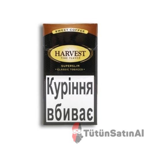 Harvest Super Slim Sweet Coffee (Kahve) İthal sigara 1 Harvest Super Slim Sweet Coffee