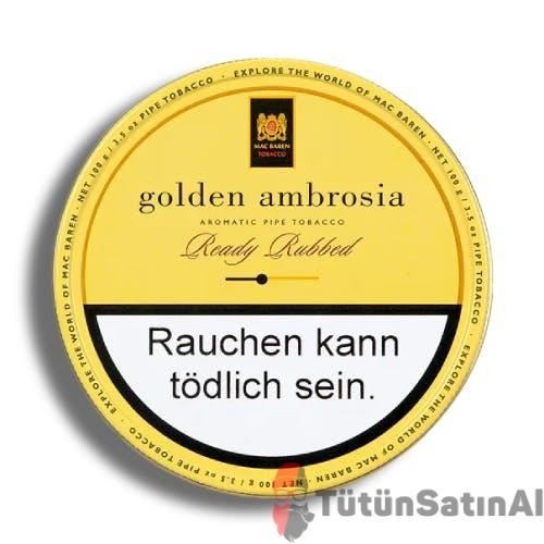 Mac Baren Golden Ambrosia Pipo Tütünü 1 Mac Baren Golden Ambrosia Pipo Tütünü