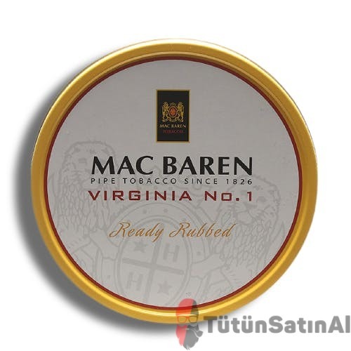 Mac Baren Virginia No. 1 ( Doğal Tatlı ) Pipo Tütünü 1 Mac Baren Virginia No. 1 ( Doğal Tatlı ) Pipo Tütünü