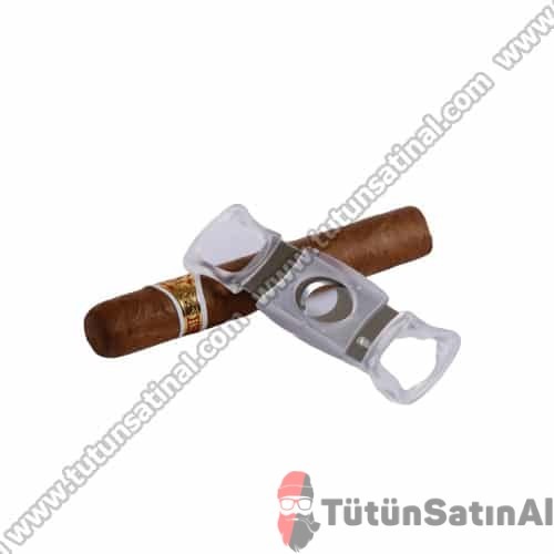 Puro Makası Puro Kesme Makası Plastik (Beyaz Saydam) 1 Puro Makası Puro Kesme Makası Plastik (Beyaz Saydam)