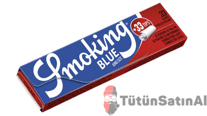 Smoking Blue Zıvanalı Sigara Sarma Kağıdı 1 Smoking Blue Zıvanalı Sigara Sarma Kağıdı