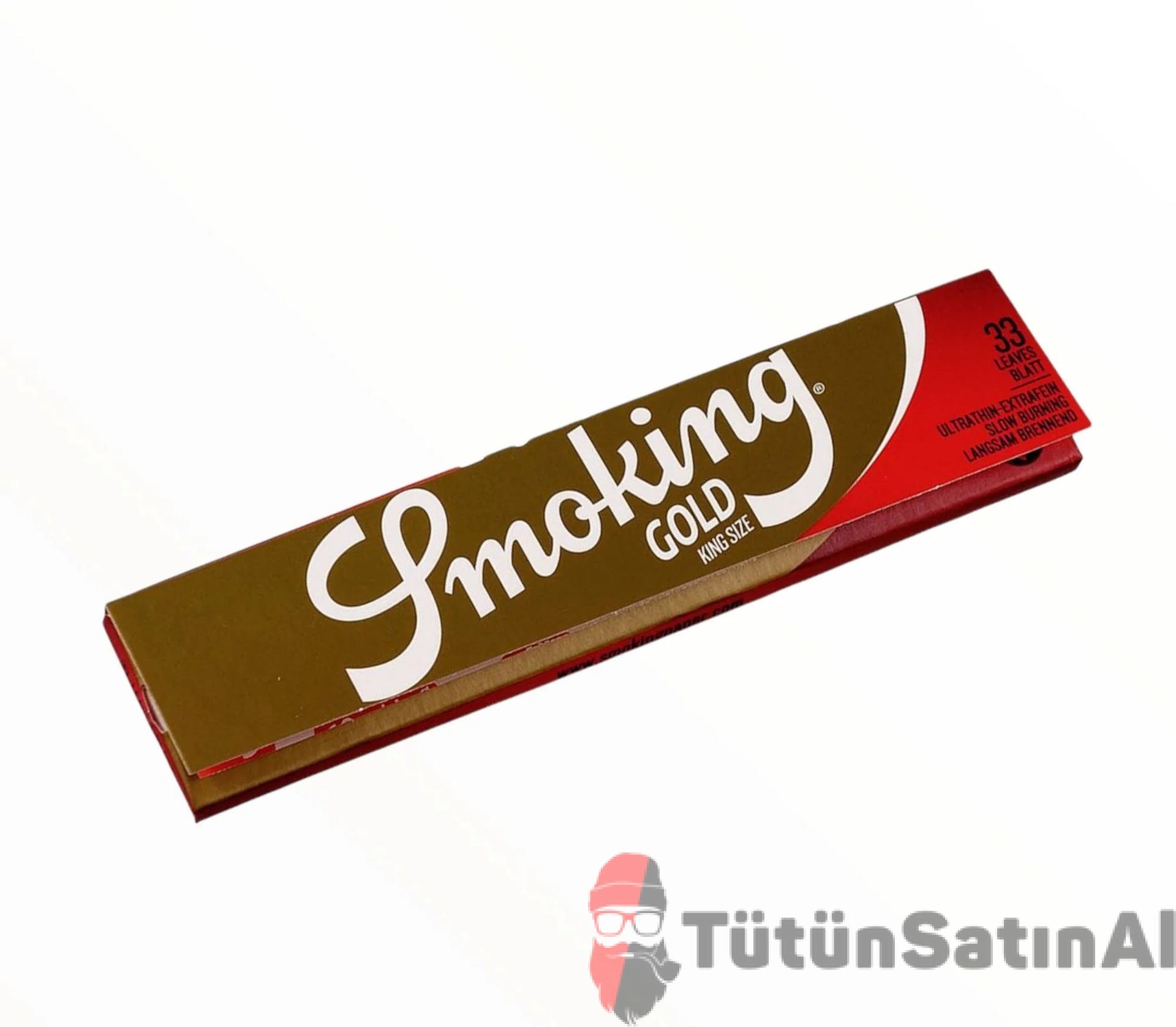Smoking Gold Zıvanalı Sigara Sarma Kağıdı 1 Smoking Gold Zıvanalı Sigara Sarma Kağıdı