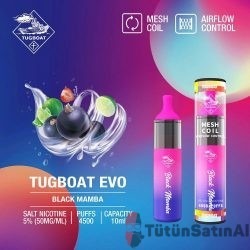 Tugboat Evo 4500 PUFFS - Black Mamba