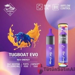 Tugboat Evo 4500 PUFFS - Red Energy