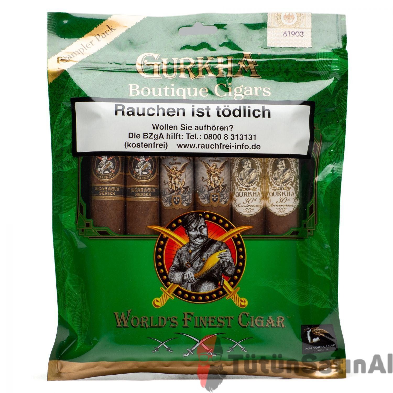 GURKHA BOUTIQUE CIGARS 1 GURKHA BOUTIQUE CIGARS