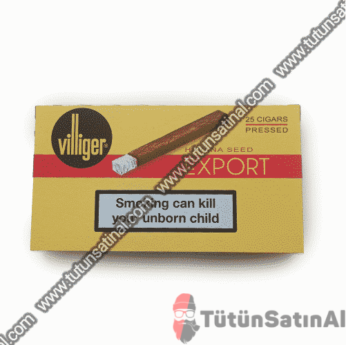 Villiger Export Pressed Puro 25'li 1 Villiger Export Pressed Puro 25'li