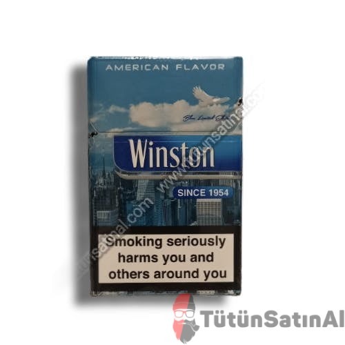 Winston American Flavor (Özel Tasarım) İthal Paket Sigara 1 Winston American Flavor (Özel Tasarım) İthal Paket Sigara