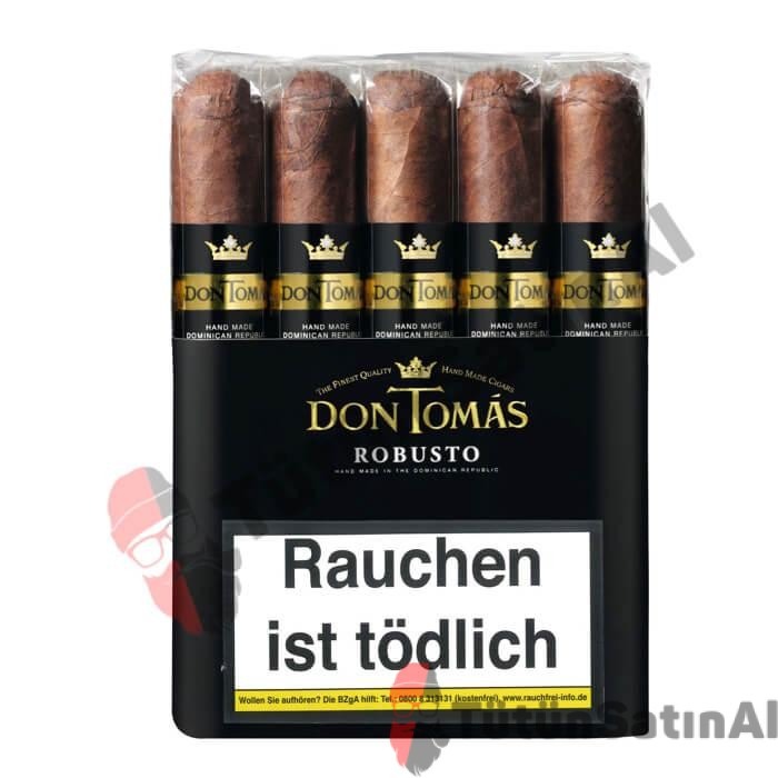 Don Tomas Robusto Puro - 10'lu Black 1 Don Tomas Robusto Puro - 10'lu Black