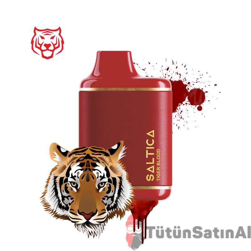 Saltica 7000 Tiger Blood Puff - Leather Series 1 Saltica 7000 Tiger Blood Puff