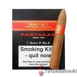 Partagas 5 Serie P No.2 Puro - 5's Gift Pack (MUADİL ÜRÜN)
