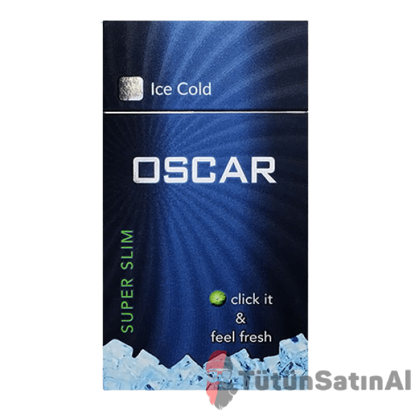 Oscar İCE COLD Super Slim Mentollü Sigara 1 Oscar İCE COLD