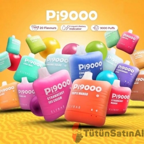 Elf Bar PI9000 Raspberry Elfbull 2 Elf Bar PI9000 Raspberry Elfbull - Görsel 2