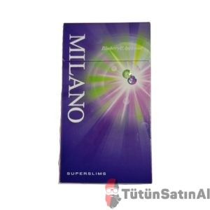 milano blueberry applemint super slim sigara tutunsatinal