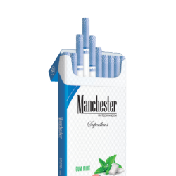 Manchester Superslims Gum mint – Naneli sakız Aromalı ithal Sigara