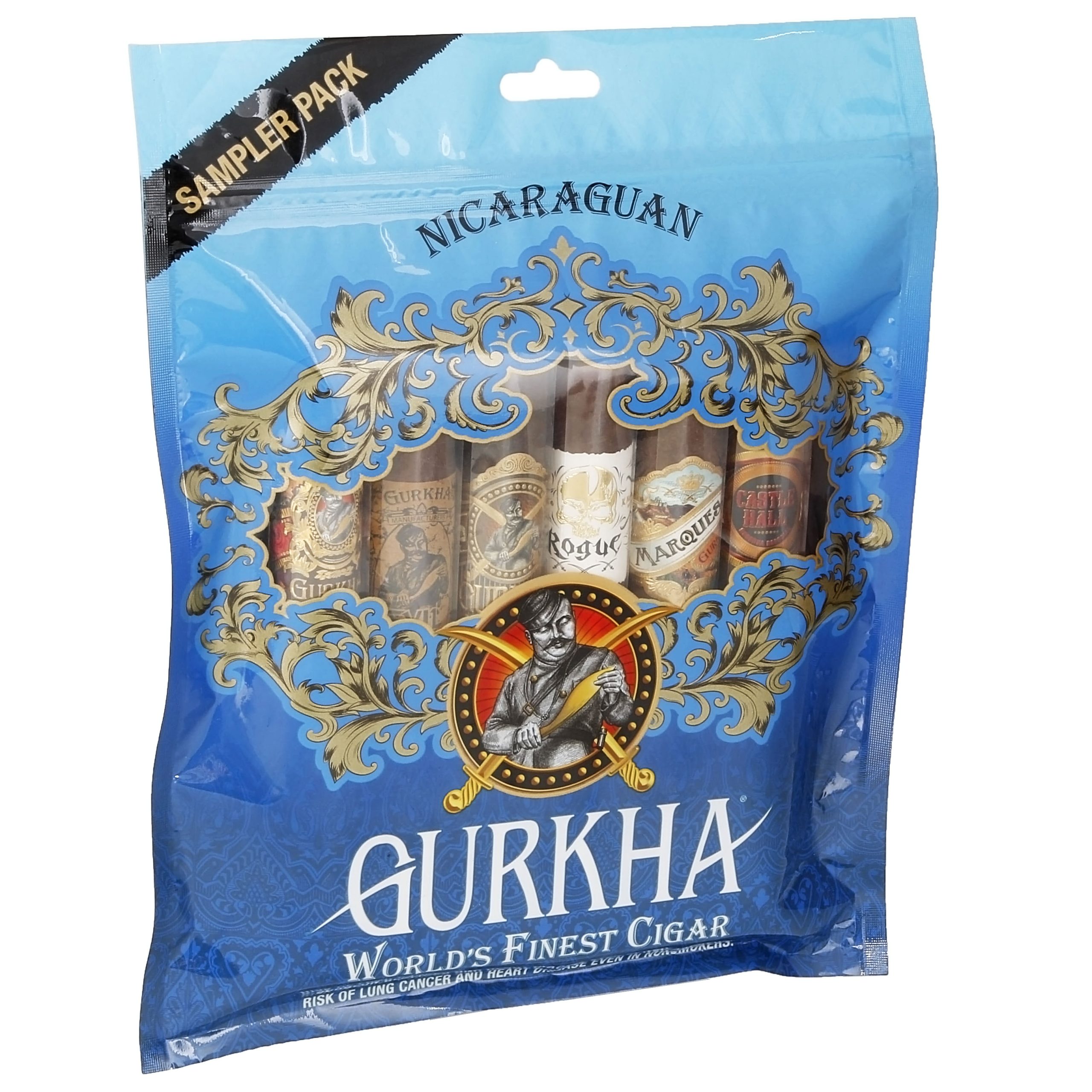 GURKHA PURO NICARAGUAN SAMPLE PACK Blue 1 GURKHA PURO NICARAGUAN