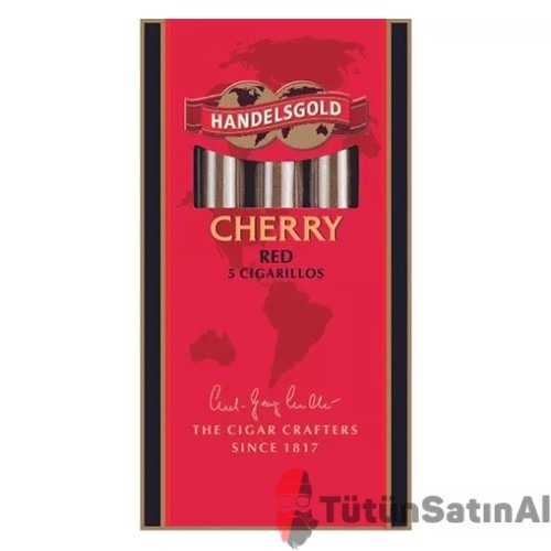 Handelsgold Cherry - Vişne aromalı Sigarillo (Emzikli) 1 Handelsgold Cherry - Vişne aromalı Sigarillo (Emzikli)