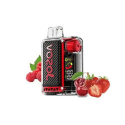 Vozol Vista 20000 Strawberry Raspberry Cherry - Çilek Ahududu Kiraz Aromalı