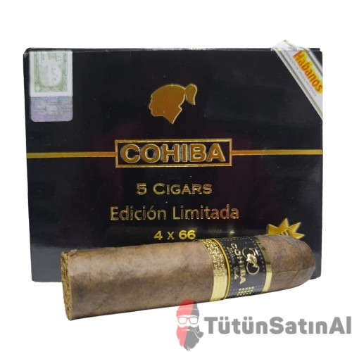 Cohiba 5 Cigars Edicion Limitada 4X66 Gift Pack (MUADİL ÜRÜN) 1 Cohiba 5 Cigars Edicion Limitada 4X66 Gift Pack