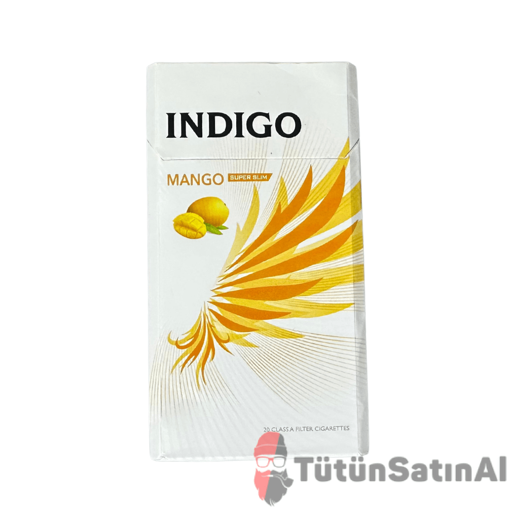 İNDİGO Mango Superslim Sigara - Mango aromalı sigara 1 İNDİGO Mango Superslim Sigara - Mango aromalı sigara