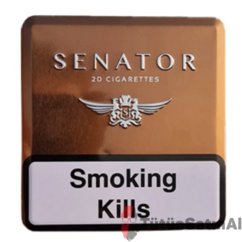 Senator Dark Crema Metal Kutu 1 Senator Dark Crema Metal Kutu