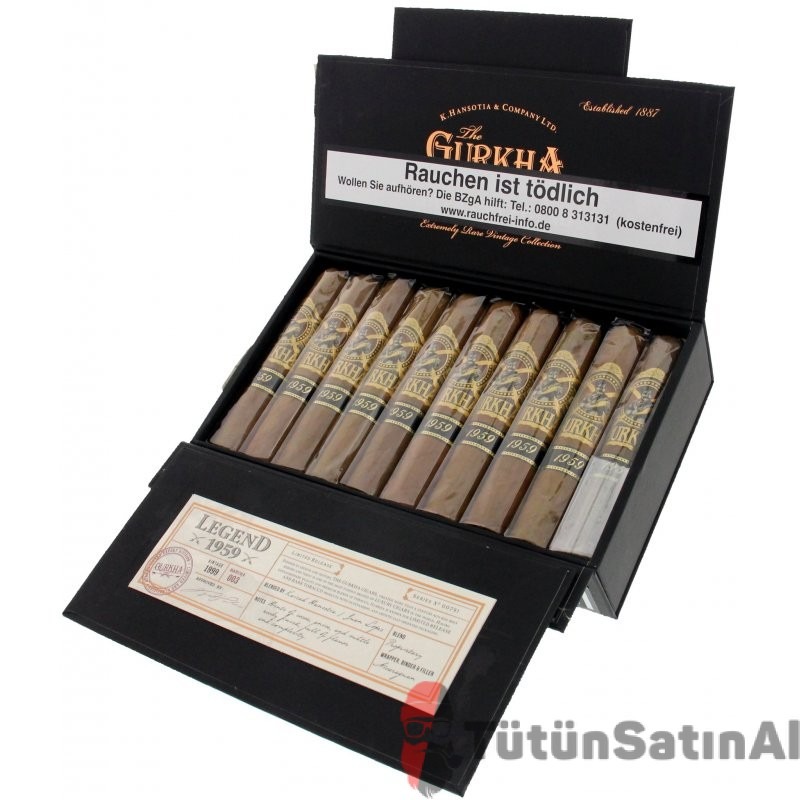 Gurkha Legend 1959 Toro Cigars Puro 1 Gurkha Legend 1959 Toro Cigars Puro