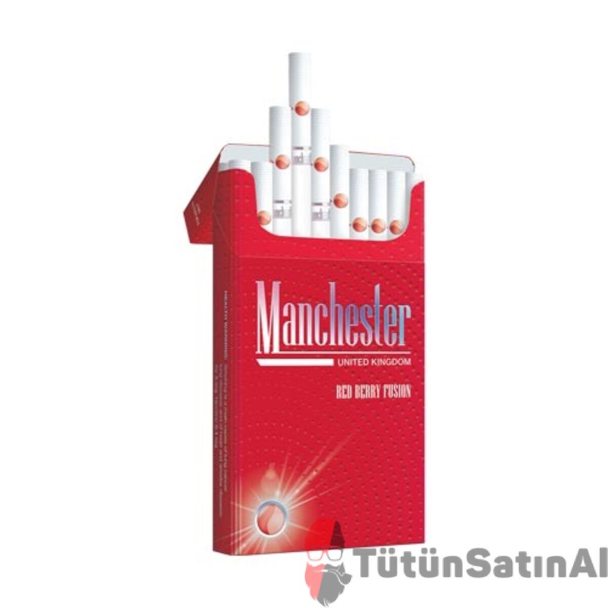 Manchester Red Berry Fusion İthal Sigara 1 Manchester Red Berry Fusion İthal Sigara